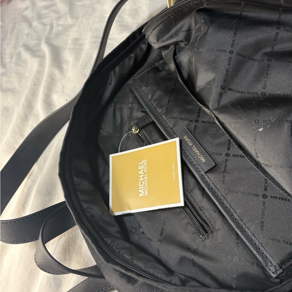 Michael Kors Black Backpack - Picture 5 of 10